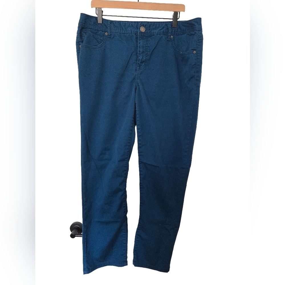 INC Teal Denim Jeans Size 16W
